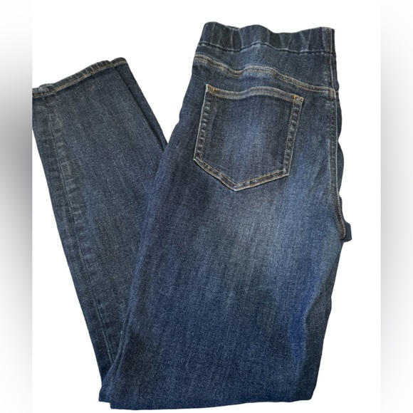 Lands End Mid Rise Pull On Skinny Jean. Stretchy Jegging Style. Size 6. - Picture 5 of 5